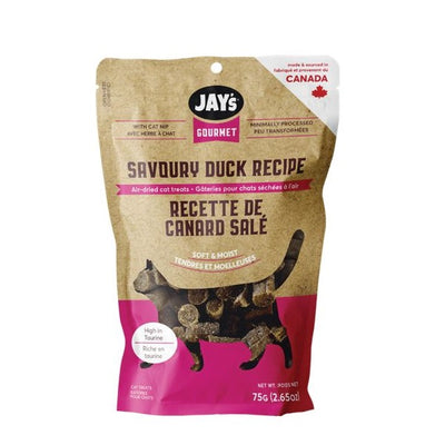 Jay's Gourmet recette de canard salé pour chat 75g