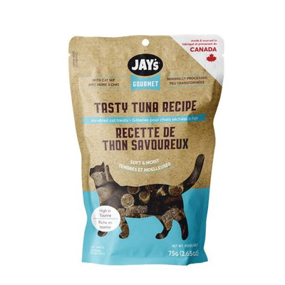 Jay's Gourmet recette de thon savoureux pour chat 75g