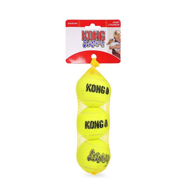 KONG Air balles tennis couinantes (3 unités)