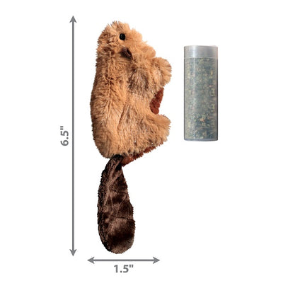 Kong Refillables Castor et herbe à chat