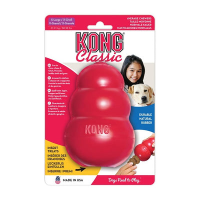 Kong classic rouge jouet interactif format Xlarge