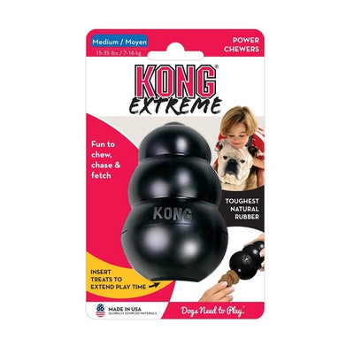 Kong extrême jouet noir format medium