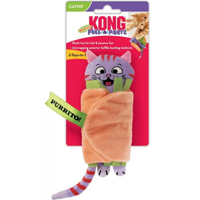 KONG Pull-A-Partz Purrito pour chats