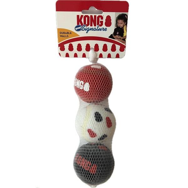 Kong Sport Signature balles rebondissantes 3 unités - La boite à Penny