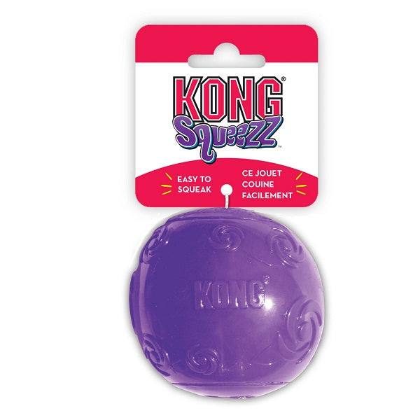 KONG Squeezz  Balle Assorti multicolore couineur