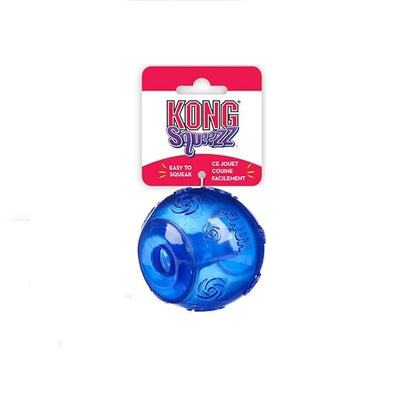 KONG Squeezz Balle Assorti couineur Large