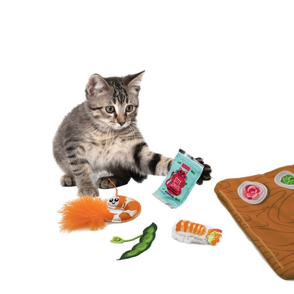 KONG Pull-A-Partz Sushi pour chats