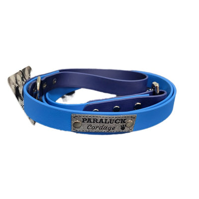 Paraluck Laisse Bleu Royal de Biothane 4 pieds