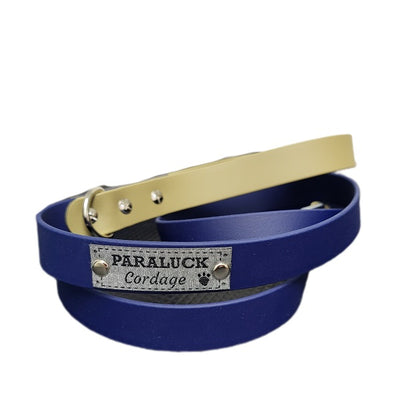 Paraluck Laisse Bleu de Biothane 5 pieds