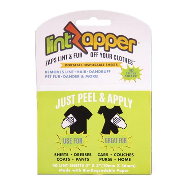 FurZapper lintzappers en feuilles pour élimination des poils