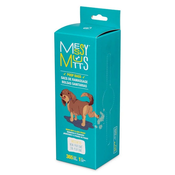 Messy Mutts Sacs De Ramassage, 365 unités