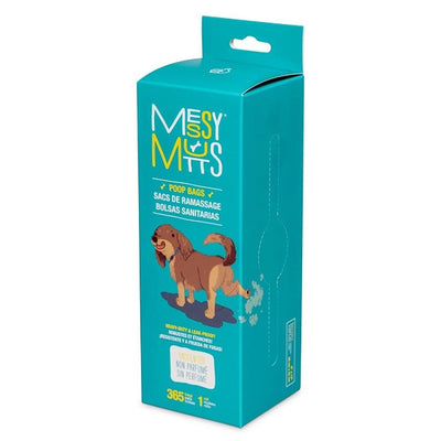 Messy Mutts Sacs De Ramassage, 365 unités