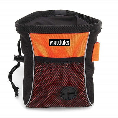 MUTTLUCKS MuTTravel sac à gâteries orange petit