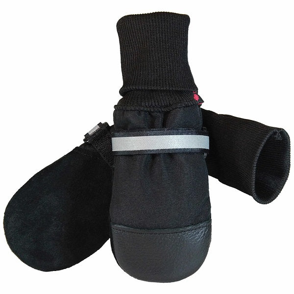 Muttluks bottes doublés polaire pour chien large ou X large noir