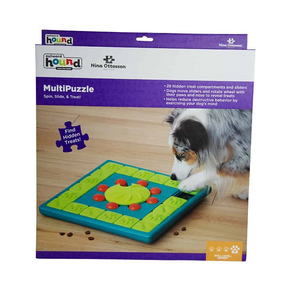 NINA OTTOSSON jeu interactif pour chien Multipuzzle niveau 4 - La boite à Penny