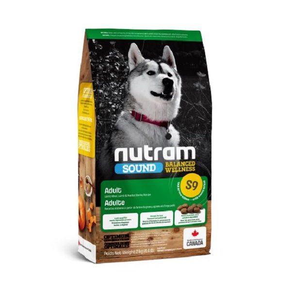 Nutram Sound S9 Agneau et Orge pour Chien Adulte 4.4lbs