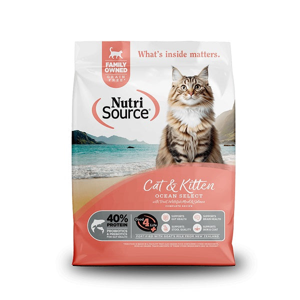 NutriSource Country Select nourriture pour chat et chaton sans grains saumon 4lb