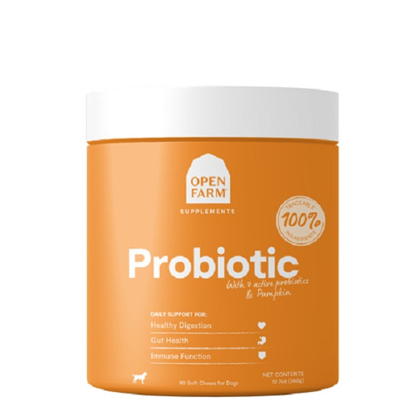 OPEN FARM supplément probiotique pour chien 360g