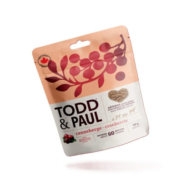 Todd et Paul Biscuits Canneberges 120g