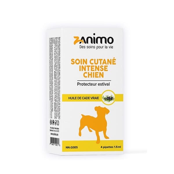 Zanimo- Soin Cutané Intense Chien- 4x1.5ml