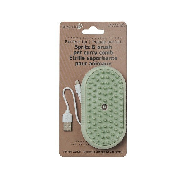 Dexypaws Outils De Toilettage Ou De Soins, étrille Vaporisante Pour Animaux - électrique