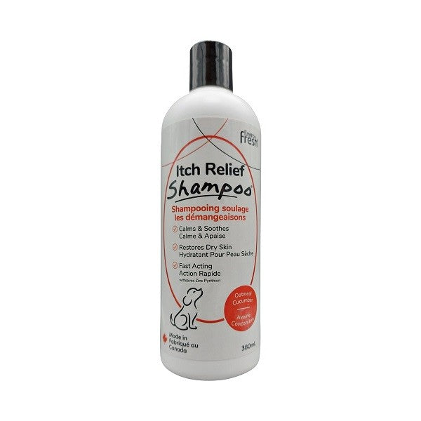 Envirofresh Shampoing Pour Chien, Anti-démangeaisons à L'avoine & Pyrithione De Zinc 380ml