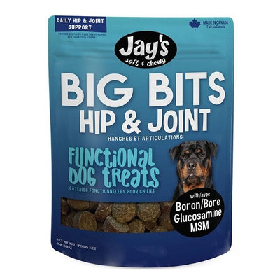 Jay's Big Bits gâteries hanches et articulations pour chiens 454g