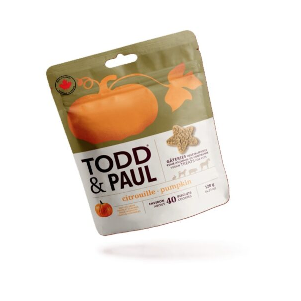 Todd et Paul Biscuits Citrouilles 120g