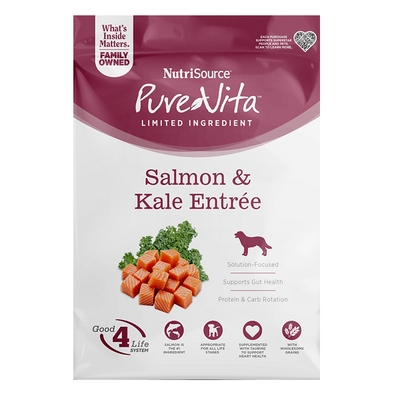 Nutrisource Pure Vita Saumon et Chou Frisé 4lb