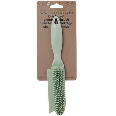 Dexypaws Outils De Toilettage Ou De Soins, Brosse De Toilettage "sèche Et Humide" En Caoutchouc