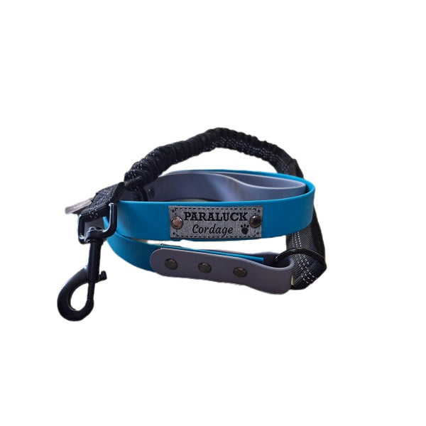 Paraluck Laisse "Bungy" de Biothane 4 pieds