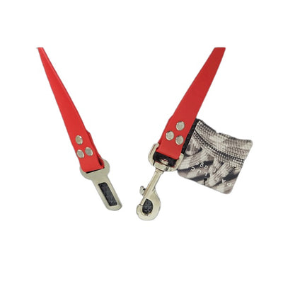 Paraluck Attache pour voiture en Biothane 12 pouces