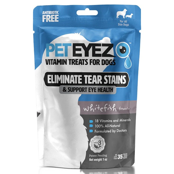 PetEyez au Poisson Blanc pour chiens 1oz