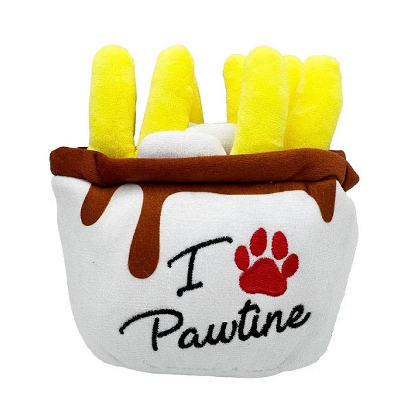 Huxley & Kent jouet pour chien Poutine Moelleuse medium