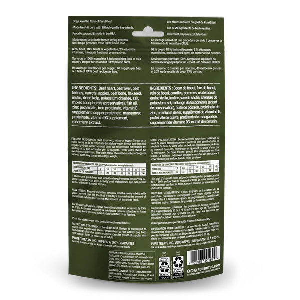 Purebites Foie de Boeuf 120g