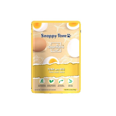 Snappy Tom Gourmers Thon avec œufs 70gr - La boite à Penny