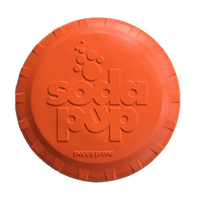 SodaPup Top Flyer frisbee orange medium