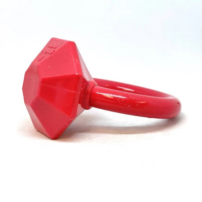 SodaPup Bague de dentition rouge en nylon