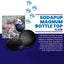 SodaPup Top Flyer frisbee noir ultra résistant large