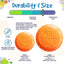 SodaPup Top Flyer frisbee orange large