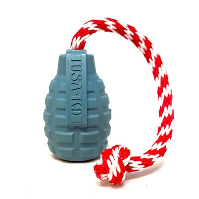 SodaPup Grenade bleu Moyen avec corde