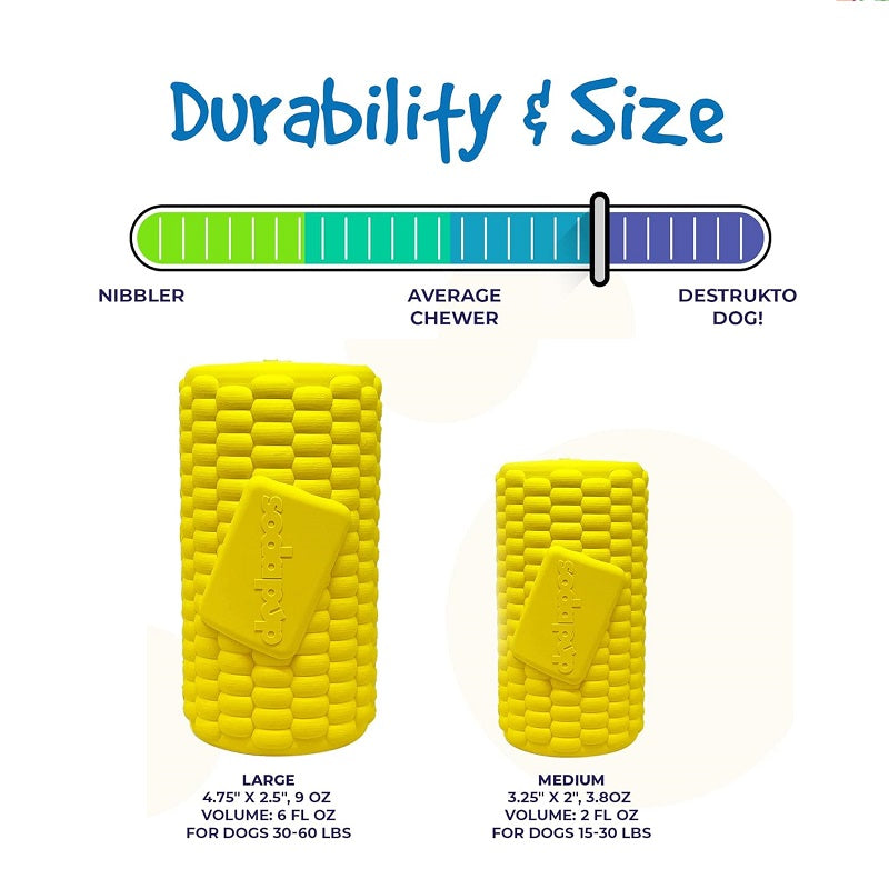 SodaPup Épi de Maïs jaune moyen - La boite à Penny