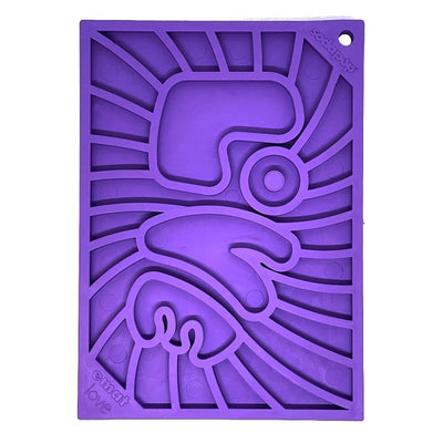 SodaPup Tapis à Lécher Groovy Love 5x7"