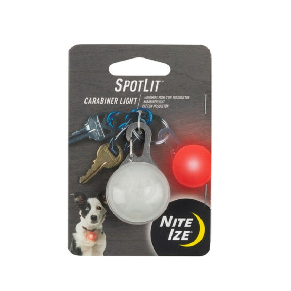 SpotLit Lampe de collier Nite Ize ROUGE