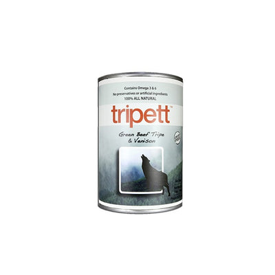 TRIPETT tripes de boeuf vertes et venaison pour chien 340g