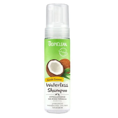 Tropiclean Shampoing Sans Eau- Hypoallergénique - Noix de Coco