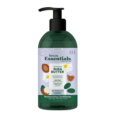 Tropiclean Essentials- Revitalisant Hydratant Beurre de Karité 473ml