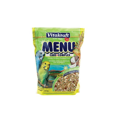 Vita Kraft Menu Aliments pour Perruches - Enrichi en Vitamines - 2.5lb