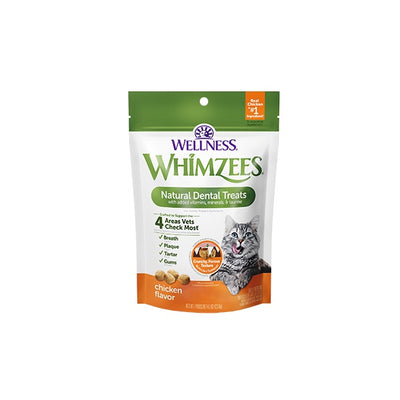 Whimzees gâteries dentaire pour chat poulet 127,6gr