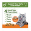 Whimzees gâteries dentaire pour chat poulet 127,6gr
